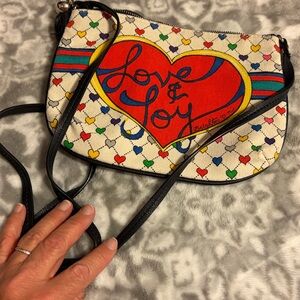 BRIGHTON LOVE AND JOY cross body bag.  Good condition
